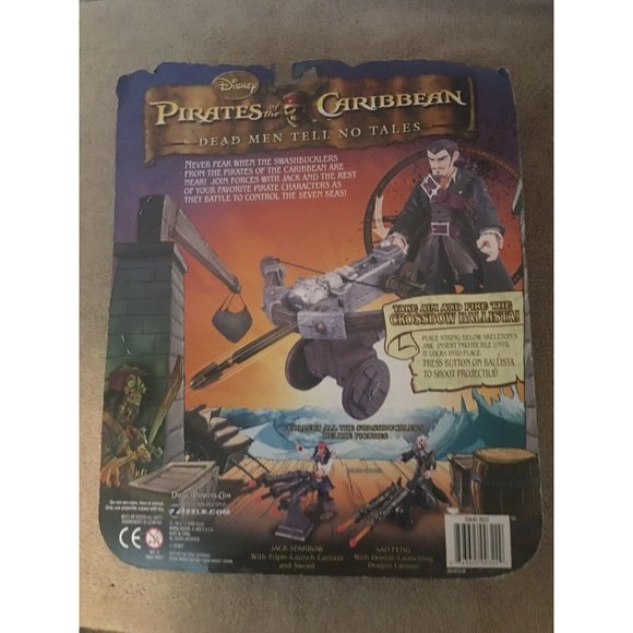 Disney Pirates of the Caribbean Swashbucklers Deluxe Will Turner 2008 Toy Figure - Picture 2 of 6